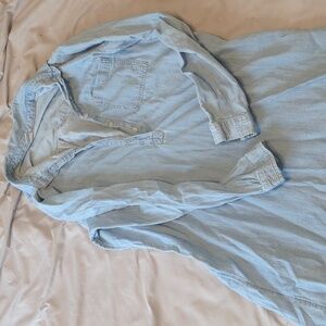 Old Navy Light Blue Denim Dress